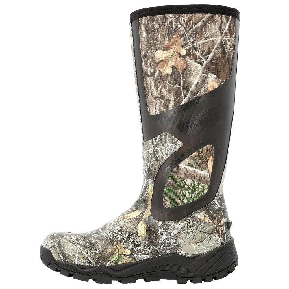 商品Rocky|XRB 1000G Insulated Waterproof Camo Rubber Rain Boots,价格¥833,第3张图片详细描述