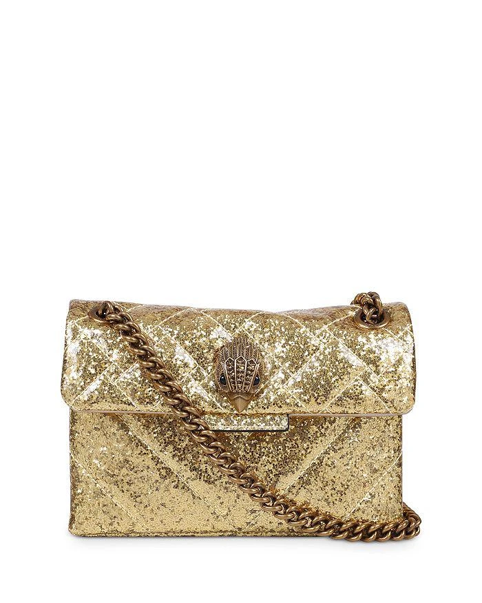 商品Kurt Geiger|Kensington Mini Glitter Shoulder Bag,价格¥871,第1张图片