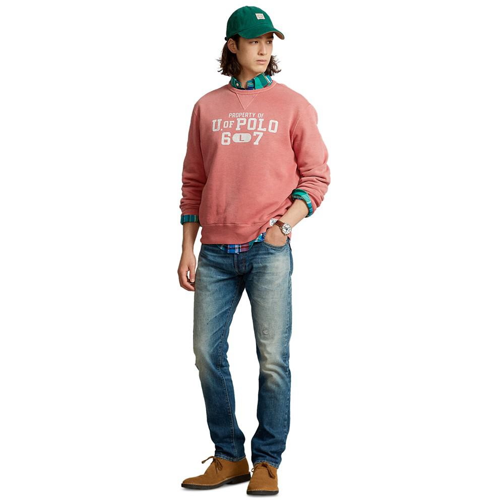 Men's U of Polo Fleece Sweatshirt商品第4张图片规格展示