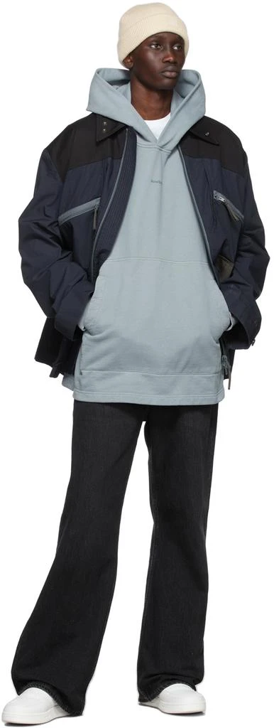 商品Acne Studios|Black & Navy Casual Cotton Jacket,价格¥3300,第4张图片详细描述