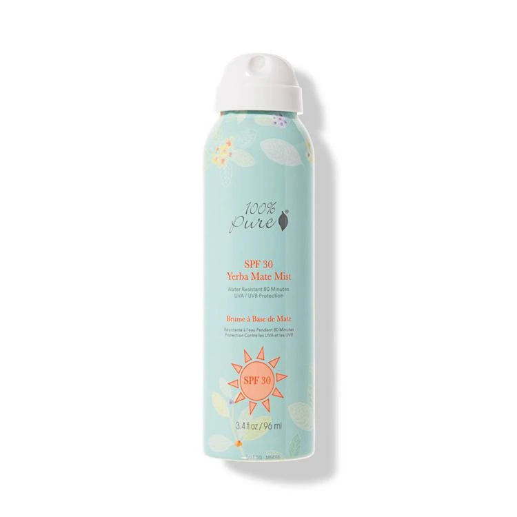 商品100% Pure|Yerba Mate Mist SPF 30,价格¥691,第1张图片