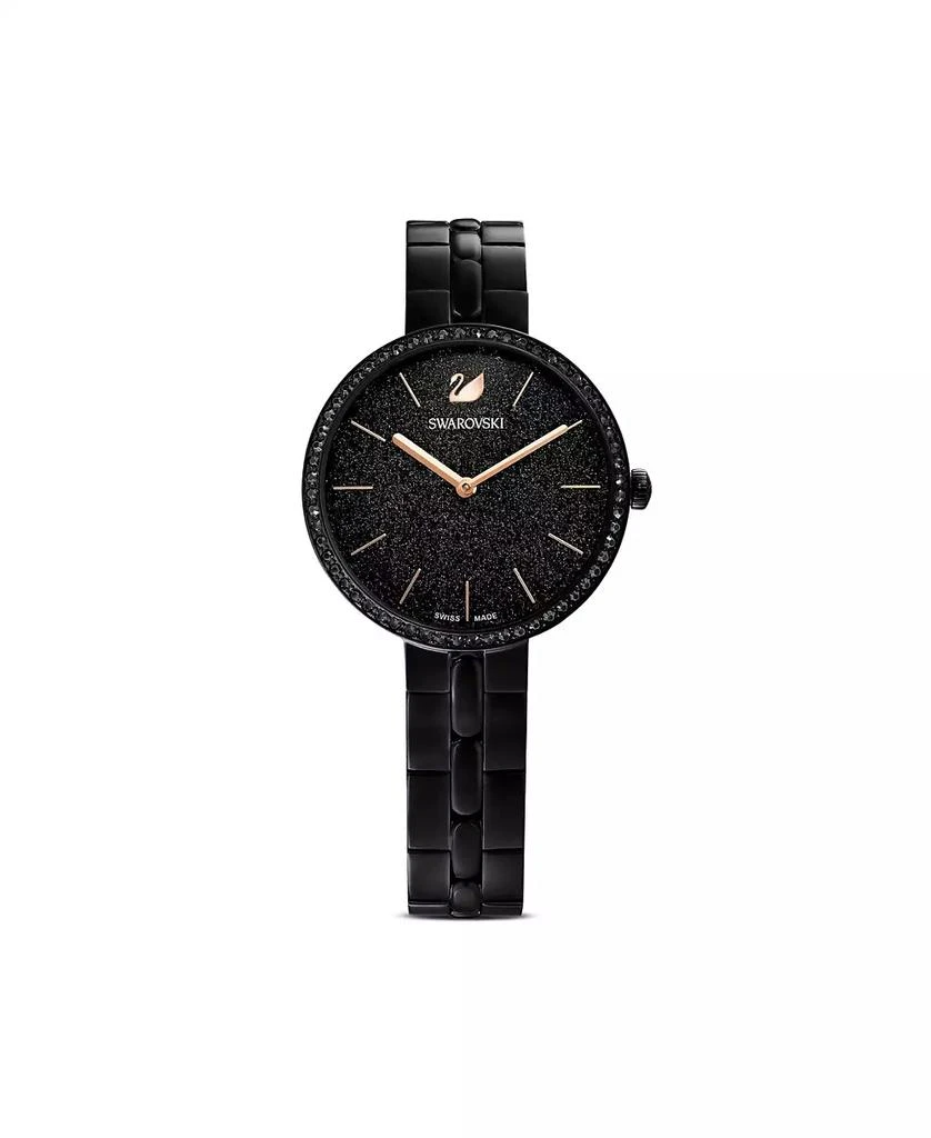 商品Swarovski|Cosmopolitan Black Metal Bracelet Watch, 31.75 mm,价格¥1573,第1张图片