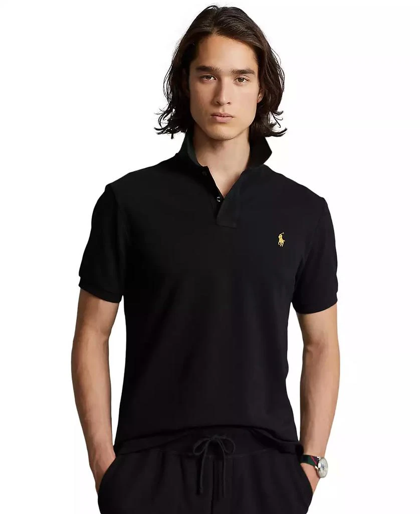 商品Ralph Lauren|Men's Custom Slim Fit Mesh Polo Shirt,价格¥348,第1张图片