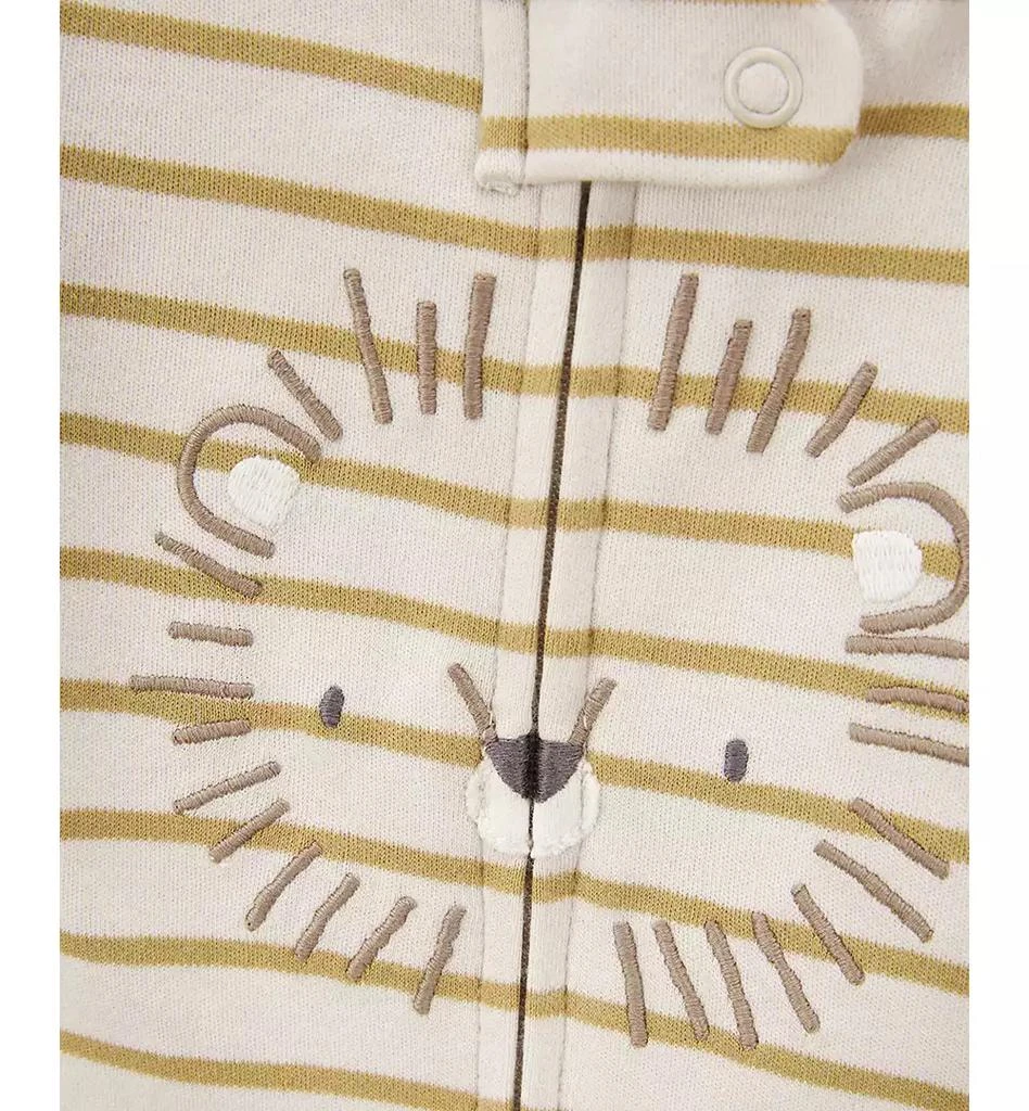 商品Carter's|Baby Boys Cotton Lion Striped Sleep & Play Pajamas,价格¥67,第2张图片详细描述