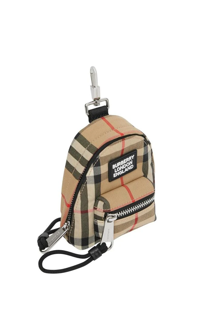 商品Burberry|Vintage check backpack charm,价格¥2576,第2张图片详细描述