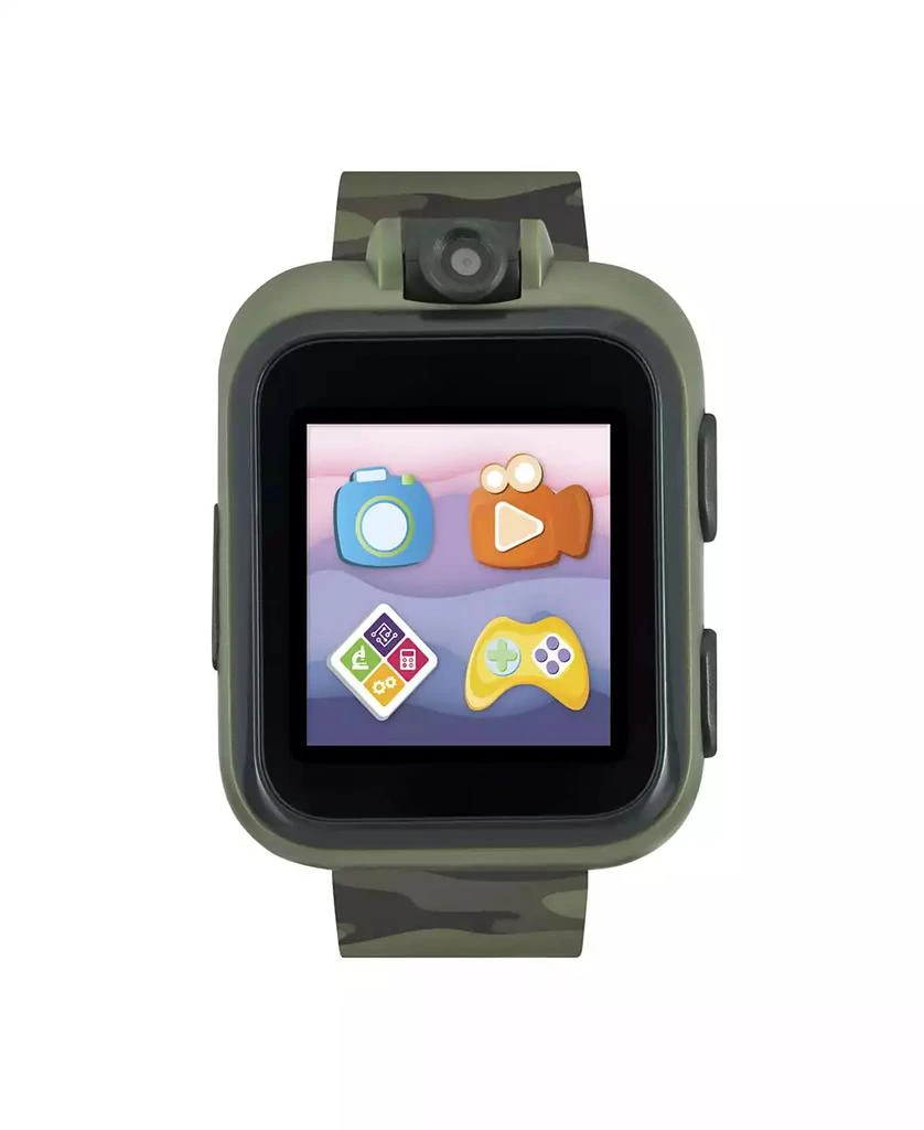 商品Playzoom|Kid's 2 Olive Camouflage Print Tpu Strap Smart Watch,价格¥190,第2张图片详细描述