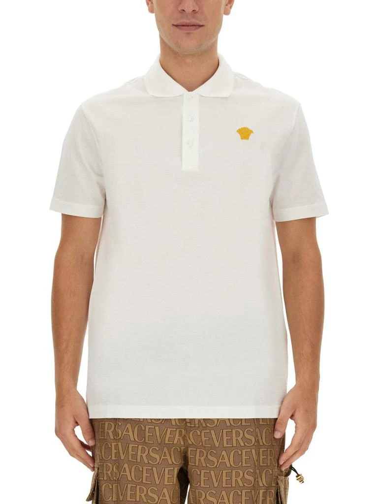 商品Versace|VERSACE POLO WITH LOGO,价格¥2064,第1张图片