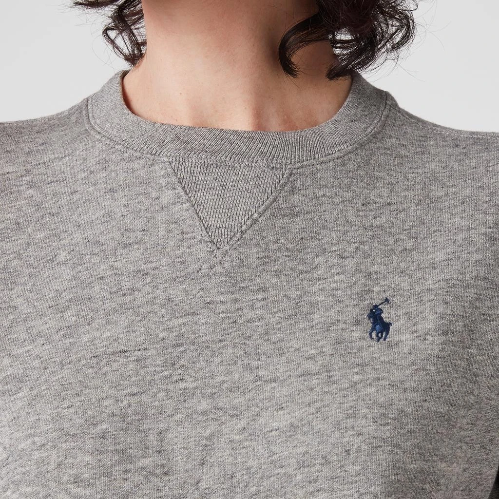 商品Ralph Lauren|Polo Ralph Lauren Women's Long Sleeve Sweatshirt - Dark Vintage Heather,价格¥1451,第4张图片详细描述