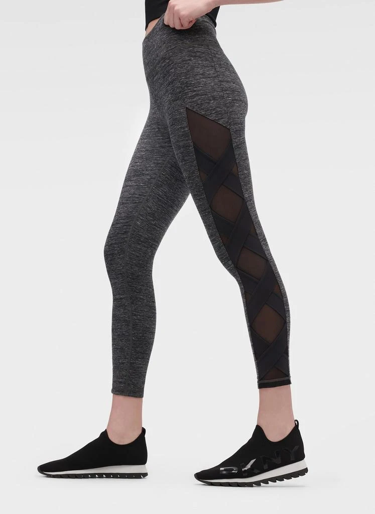 商品DKNY|High Waist Legging With Criss Cross Panels,价格¥297,第2张图片详细描述