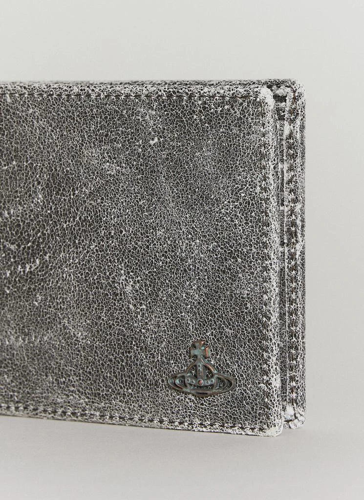商品Vivienne Westwood|Distressed Bi-Fold Leather Wallet,价格¥1180,第5张图片详细描述
