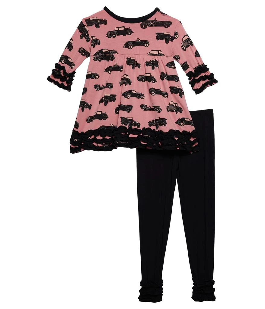 商品KicKee Pants|Long Sleeve Babydoll Outfit Set (Toddler/Little Kids/Big Kids),价格¥246,第1张图片