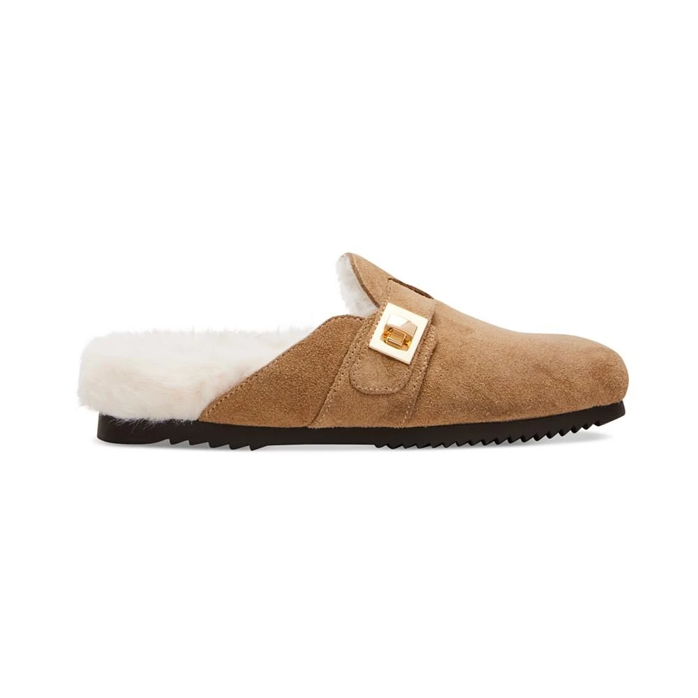 商品Steve Madden|Women's Money-F Faux-Fur Slip On Clogs,价格¥336,第2张图片详细描述