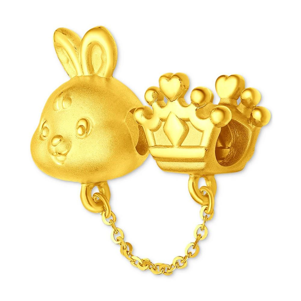 商品Chow Tai Fook|Year of the Rabbit Charm in 24k Gold,价格¥2679,第3张图片详细描述