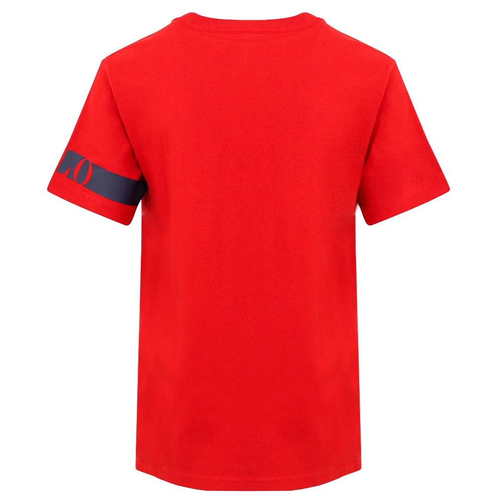 商品Ralph Lauren|Red Logo Tape Short Sleeve T Shirt,价格¥188,第3张图片详细描述