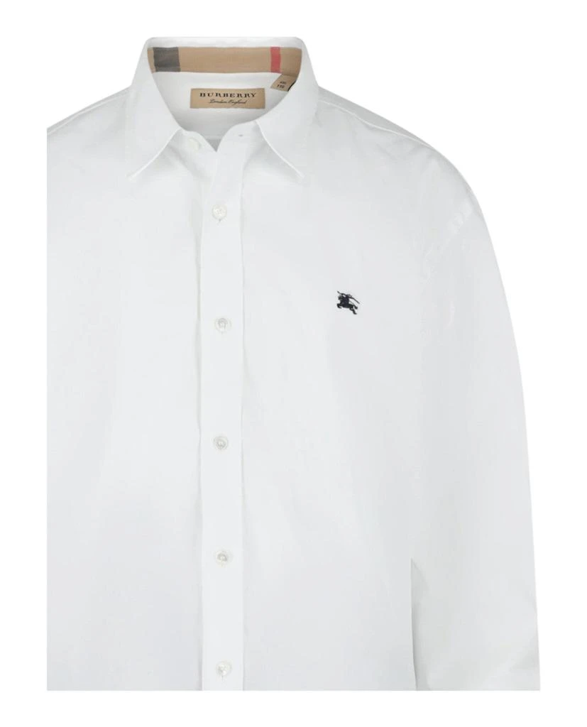 商品Burberry|Stretch Cotton Poplin Shirt,价格¥823,第3张图片详细描述