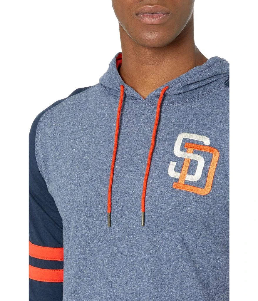 商品Mitchell and Ness|MLB Lightweight Hoodie 2.0 Padres,价格¥167,第3张图片详细描述