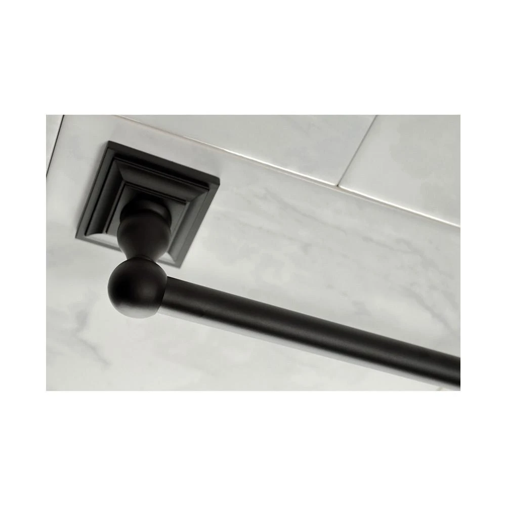商品Kingston Brass|Serano 5-Pc. Bathroom Accessory Set in Black,价格¥1373,第5张图片详细描述