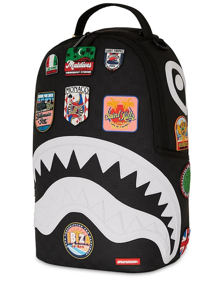 商品SprayGround|印花帆布双肩包,价格¥1499,第2张图片详细描述
