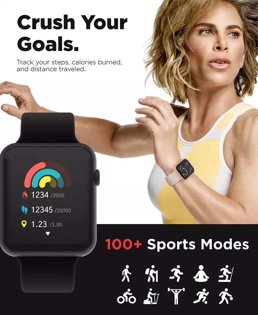 商品iTouch|Unisex Air 4 Jillian Michaels Silicone Strap Smartwatch,价格¥386,第4张图片详细描述