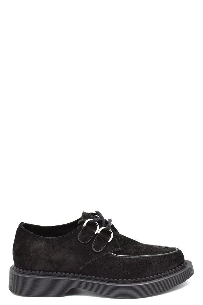 商品Yves Saint Laurent|Saint Laurent Almond Toe Lace-Up Shoes,价格¥3905,第1张图片