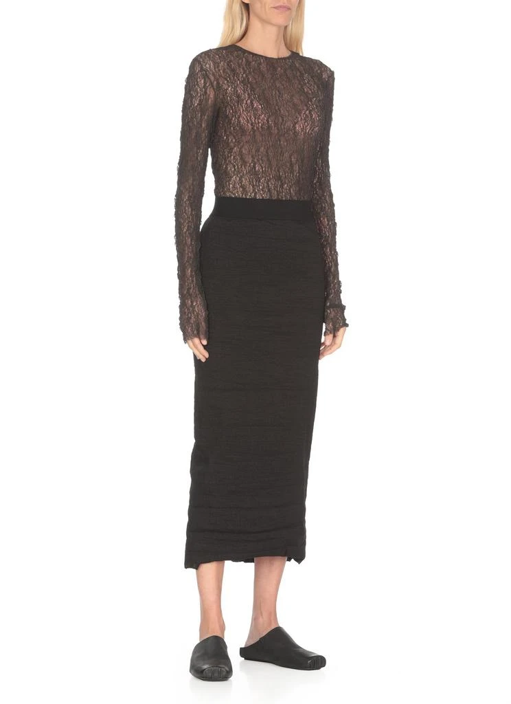 商品Uma Wang|Uma Wang Rear Slit Glow Skirt,价格¥3335,第2张图片详细描述