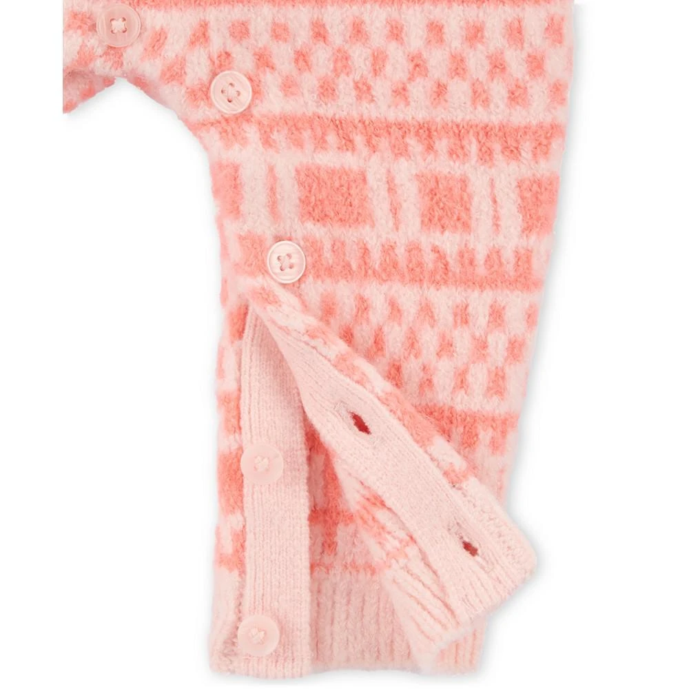 商品Carter's|Baby Girls Sweater-Knit Jumpsuit,价格¥90,第2张图片详细描述