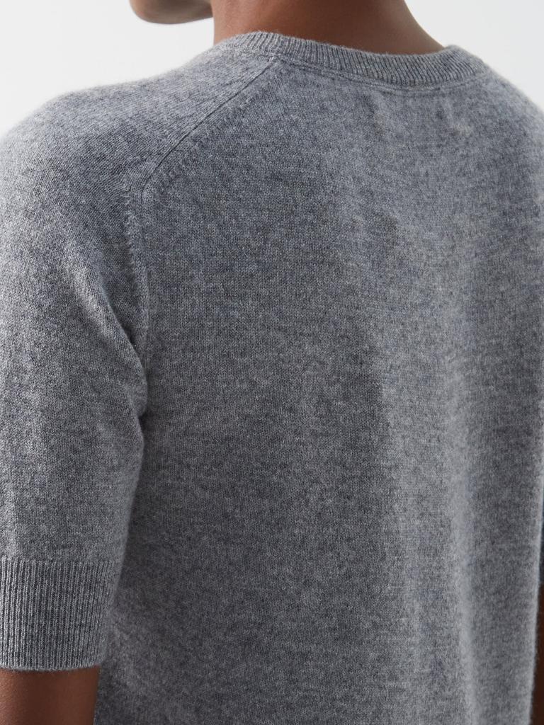 商品Lisa Yang|Kenza short-sleeved cashmere sweater,价格¥1953,第6张图片详细描述