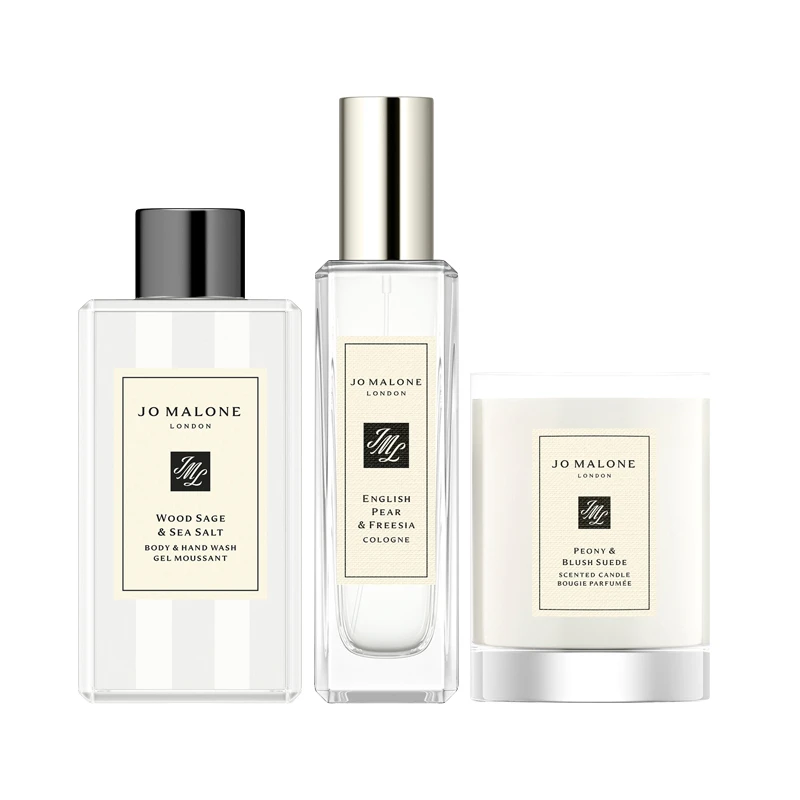 商品Jo Malone London|Jo Malone London祖玛珑 姜饼风格套装礼盒 沐浴露100ml+古龙水30ml+蜡烛65g,价格¥578,第1张图片