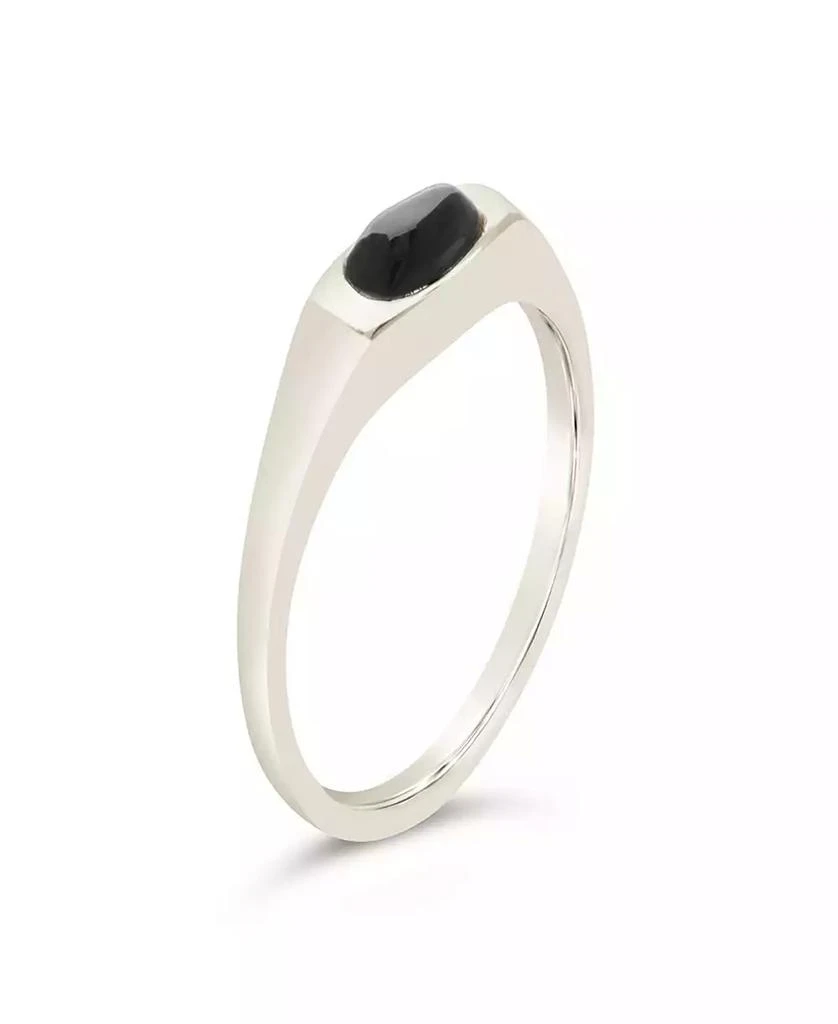 商品Sterling Forever|Onyx Signet Ring,价格¥648,第3张图片详细描述