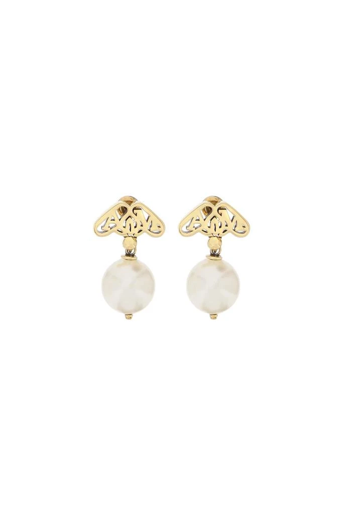 商品Alexander McQueen|Pearl And Seal Earrings,价格¥1469,第2张图片详细描述