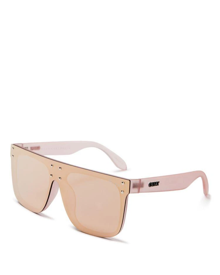 商品Quay|Quay Women's Hidden Hills Mirrored Sunglasses, 55mm,价格¥556,第2张图片详细描述