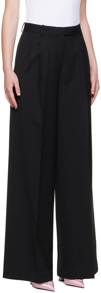 商品Versace|Black Pleated Trousers,价格¥3834,第2张图片详细描述