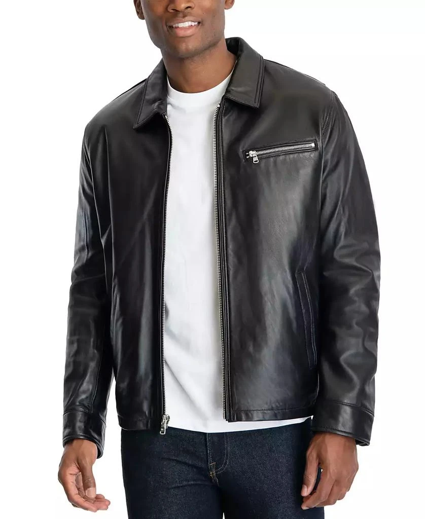 Men's James Dean Leather Jacket, Created for Macy's 商品