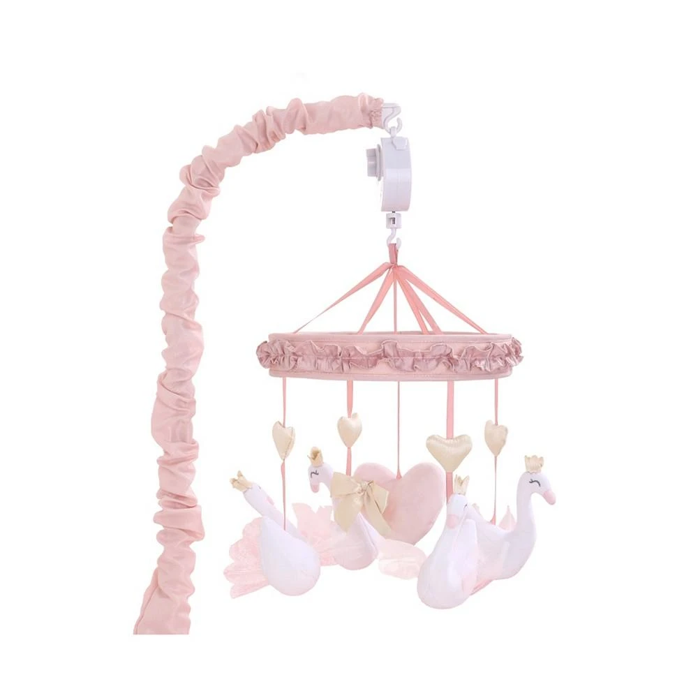 商品The Peanutshell|Grace Pink Swan and Hearts Musical,价格¥1185,第1张图片