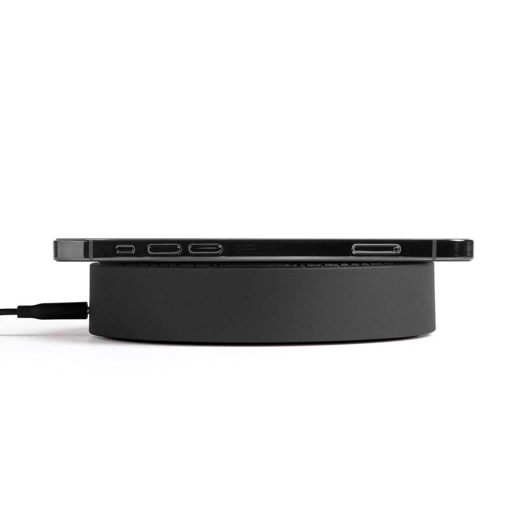 Lexon OSLO Energy + Bluetooth Speaker + Wireless Charger - Black商品第5张图片规格展示