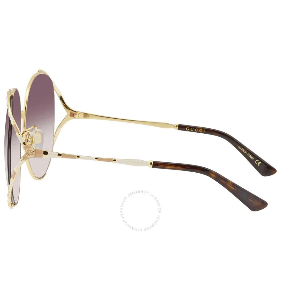 商品Gucci|Brown Gradient Ladies Sunglasses GG0595S 008 64,价格¥1188,第3张图片详细描述