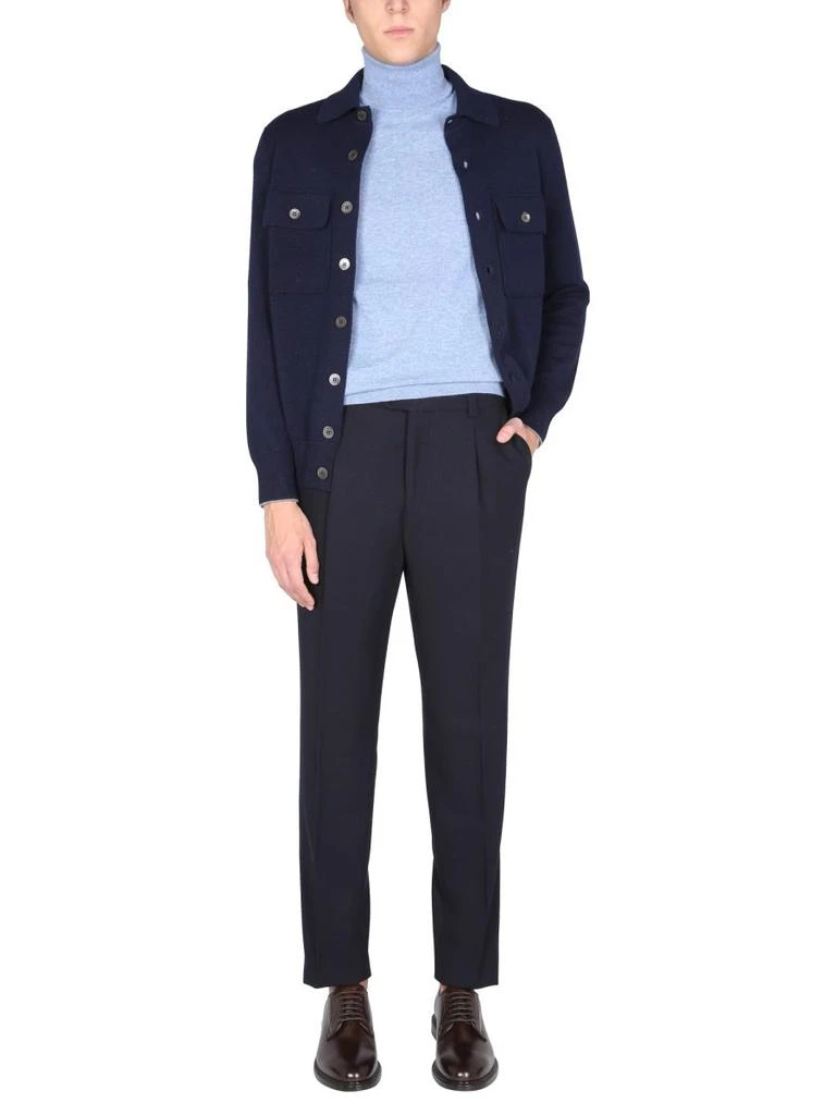 商品Brunello Cucinelli|Brunello Cucinelli Patch Pocket Knitted Cardigan,价格¥15027,第3张图片详细描述