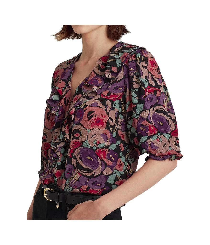 商品Ralph Lauren|Floral Crepe Blouse,价格¥1102,第3张图片详细描述