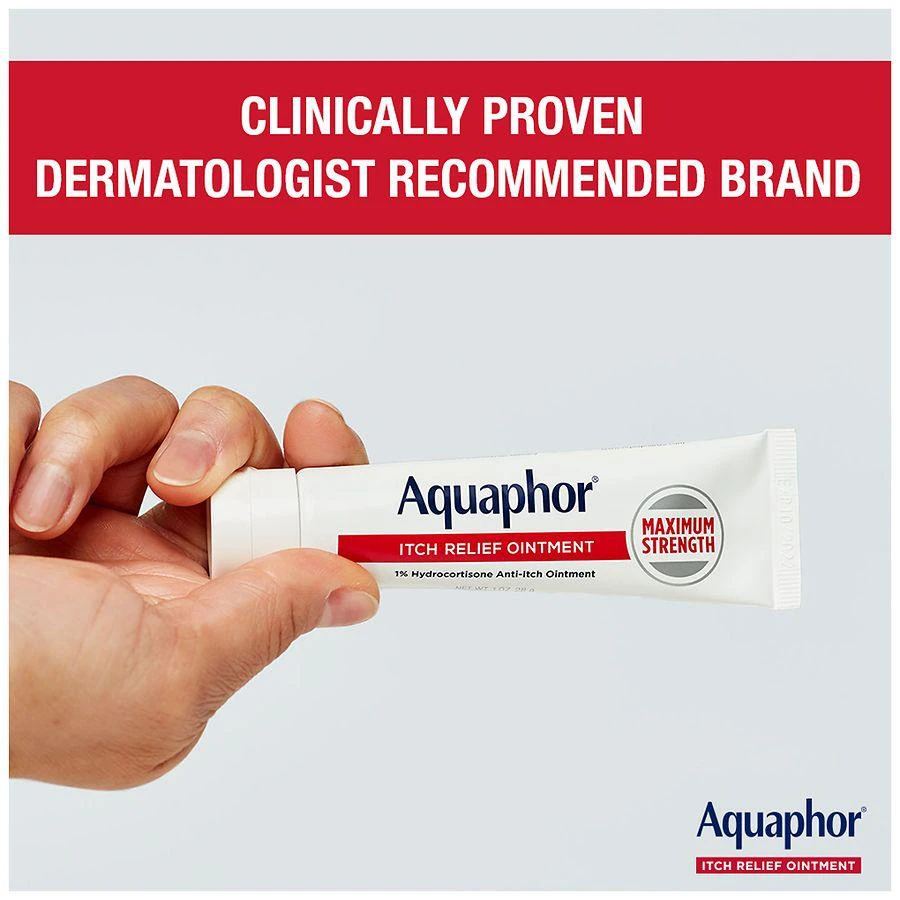 商品Aquaphor|Itch Relief Ointment, 1% Hydrocortisone,价格¥113,第3张图片详细描述