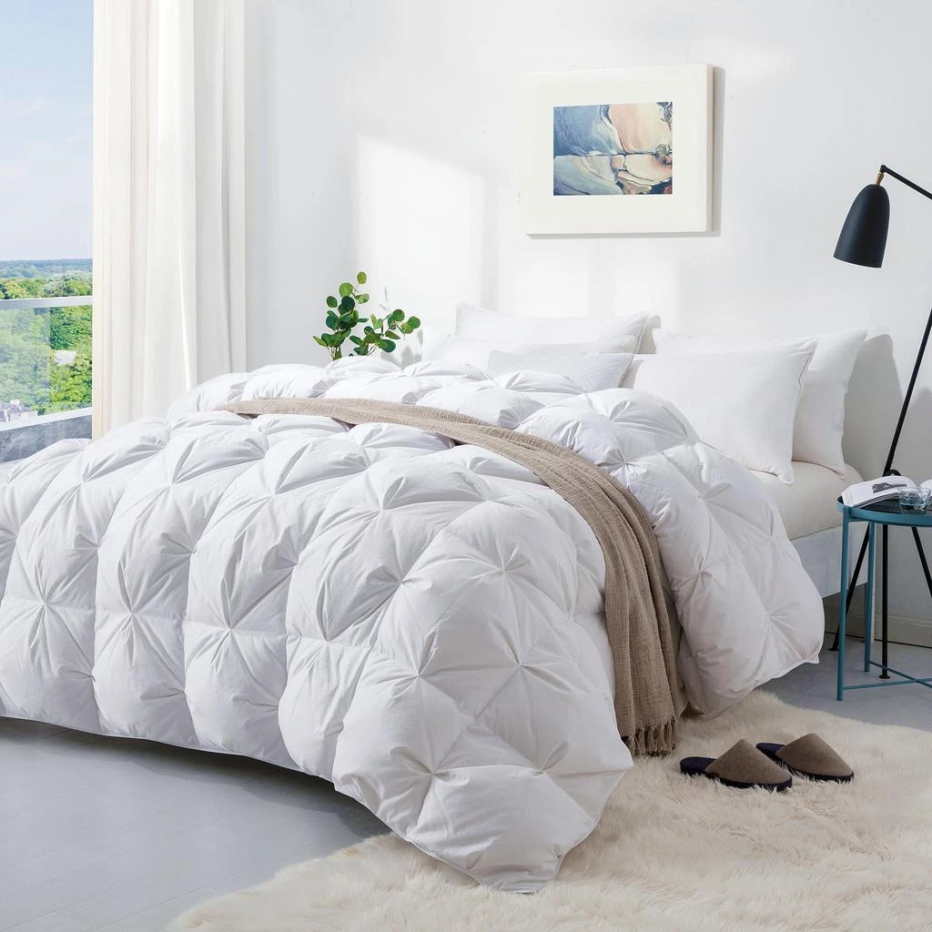 商品Puredown|93% White Goose Down Winter Comforter (800FP) Baffled Box,价格¥2292,第1张图片