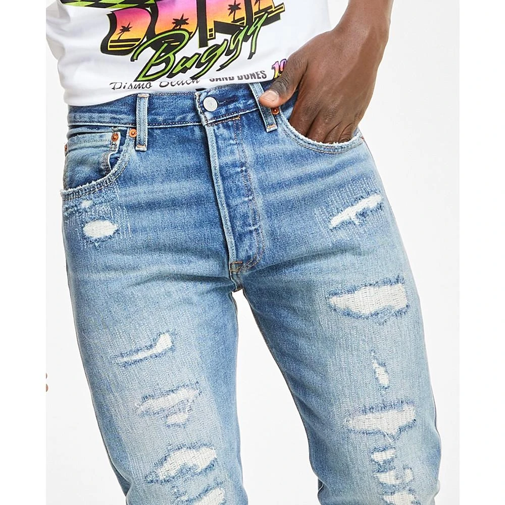 商品Levi's|Men's 501® Originals Straight-Leg Jeans,价格¥660,第3张图片详细描述