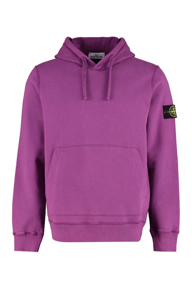 商品Stone Island|Stone Island Logo Patch Hoodie,价格¥1884,第1张图片