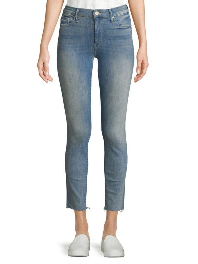 商品MOTHER|Washed Ankle Jeans,价格¥826,第1张图片