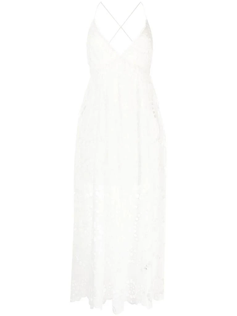 商品Zimmermann|LEXI EMBROIDERED SLIP DRESS,价格¥6803,第1张图片