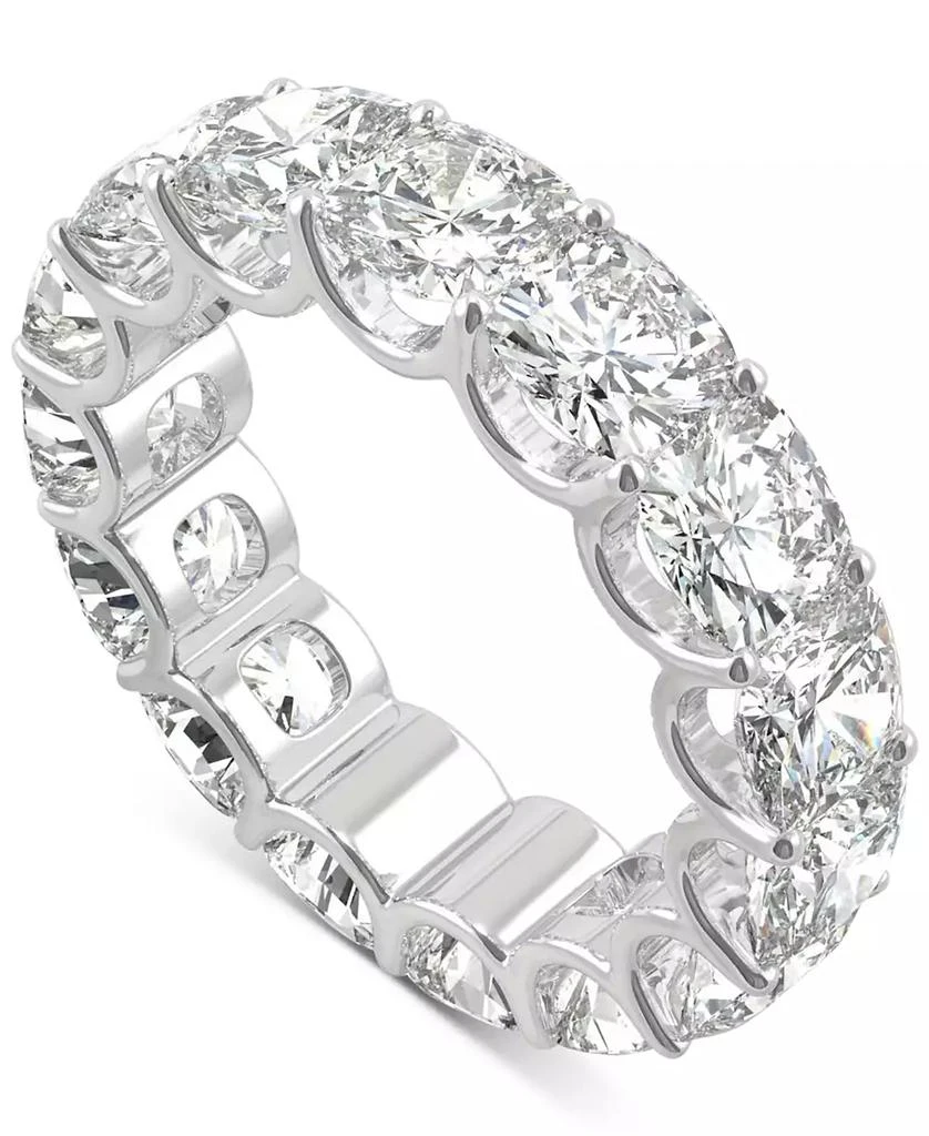 商品Charles & Colvard|Moissanite Eternity Band (9 ct. t.w. DEW) in 14k White Gold,价格¥26623,第3张图片详细描述