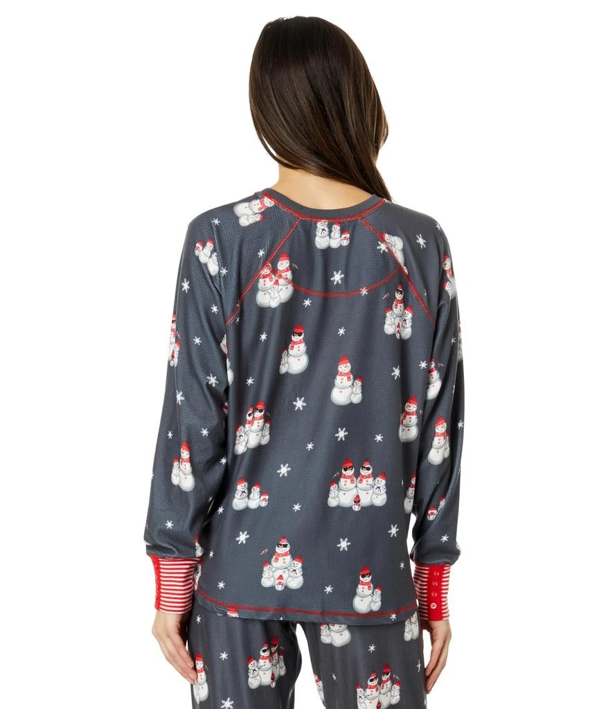 商品P.J. Salvage|Chillin' with My Snowmies PJ Top,价格¥537,第2张图片详细描述
