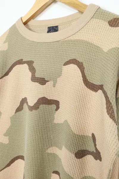 Vintage Long Sleeve Camo Tee 013商品第4张图片规格展示