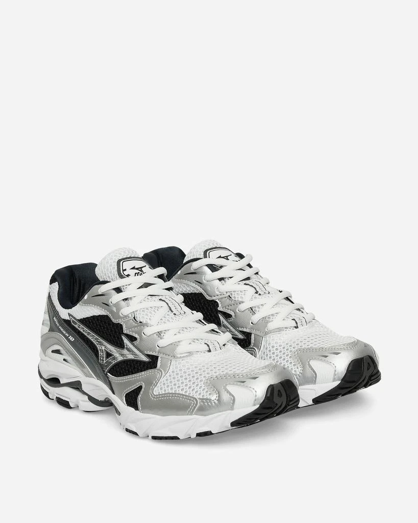 商品Mizuno|Wave Rider 10 S Sneakers White / Silver / Black,价格¥931,第2张图片详细描述