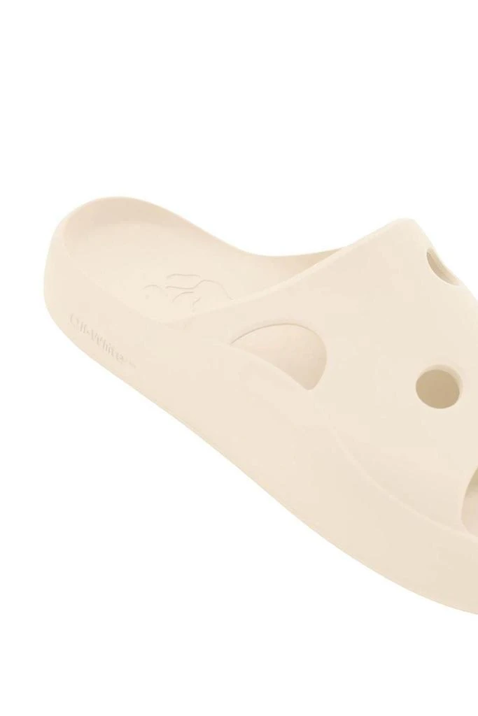 商品Off-White|'METEOR' RUBBER SLIDES,价格¥1184,第4张图片详细描述