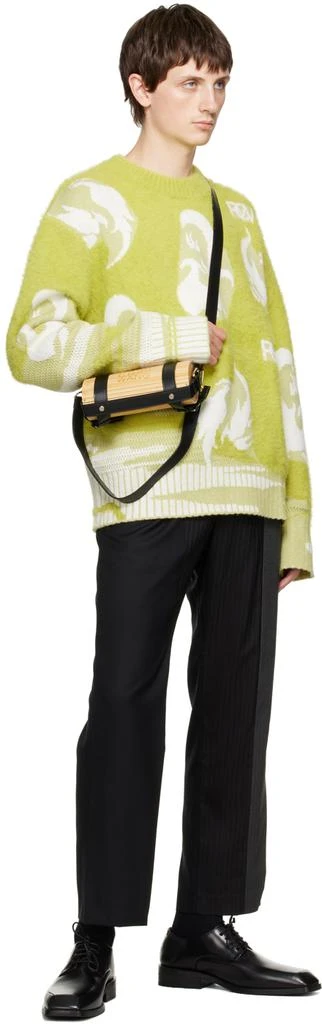商品Feng Chen Wang|Yellow Jacquard Sweater,价格¥1281,第4张图片详细描述